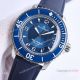 Swiss Copy Blancpain Fifty Fathoms Cal.9015 Steel Blue Dial Watch 45mm (6)_th.jpg